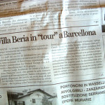 Articolo "Villa Beria in Tour a Barcelona"